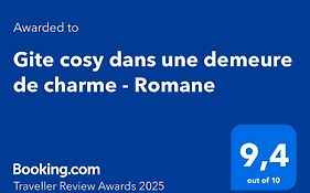 Appt terrasse dans une demeure de charme (Romane)